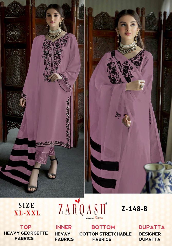 Zarqash Z 148 Hit Pakistani Suits Readymade Catalog
